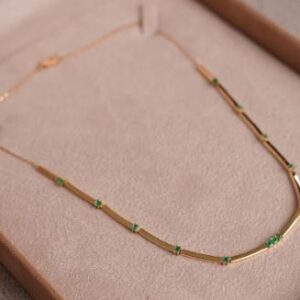 CHOKER MALEÁVEL ESMERALDA