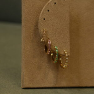 ARGOLA COM PEDRA EM OURO AMARELO